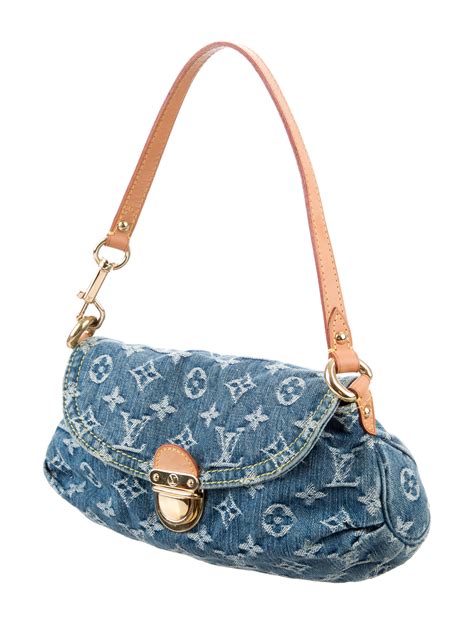 lv denim monogram|louis vuitton monogram denim.